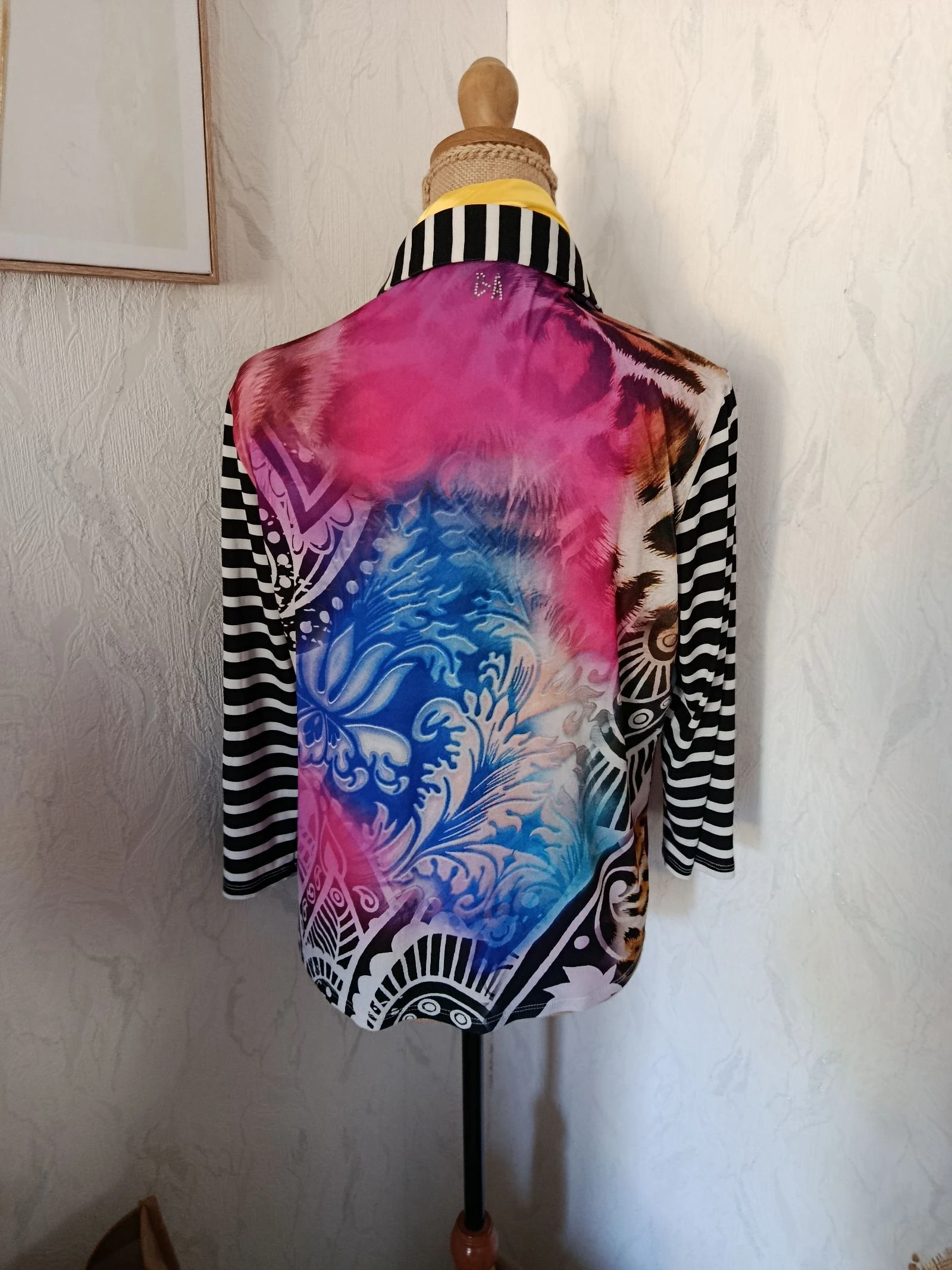Jaqueta leve multicolorida – photo 8